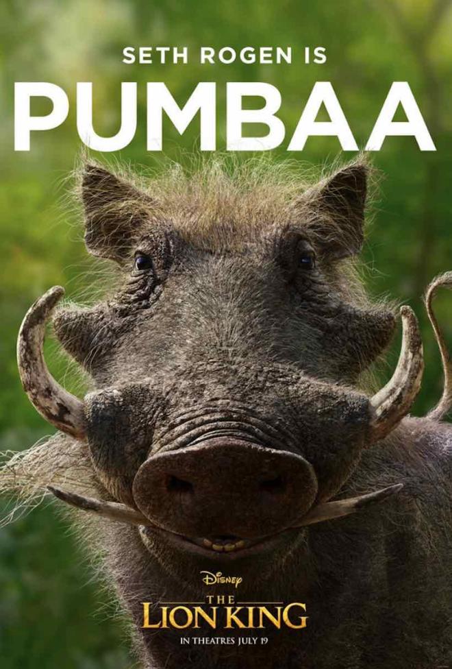 Pumba (Seth Rogen)