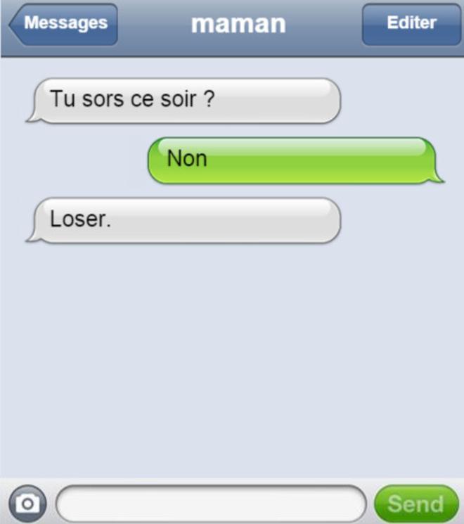 Quand tu ne sors pas de chez toi