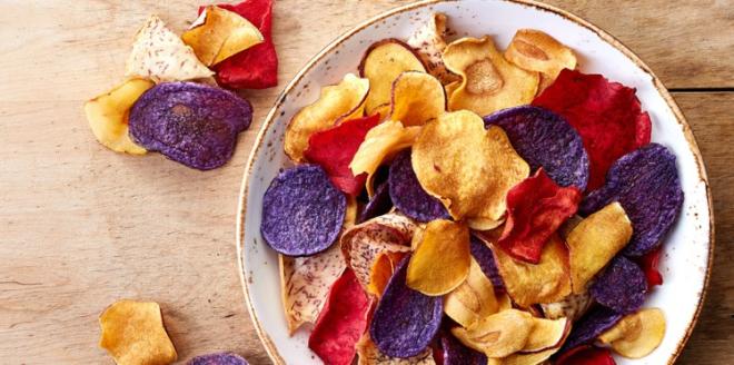 Les chips de l&eacute;gumes 