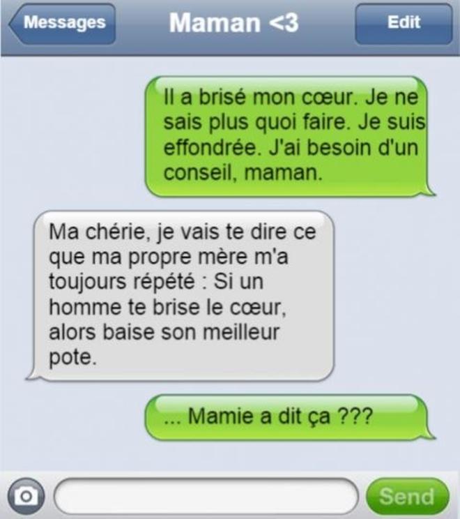 Quand tu dois parler &agrave; ta grand-m&egrave;re