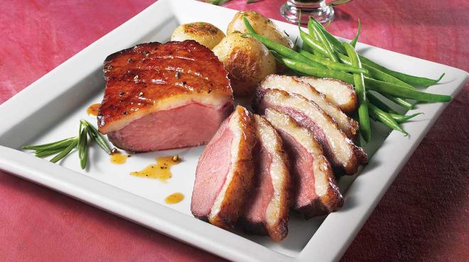 1er : Le magret de canard