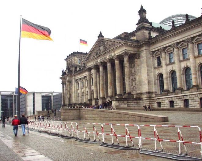 Reichstag &agrave; Berlin