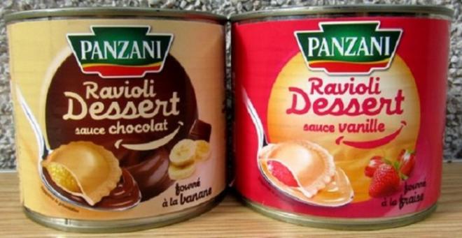 Les raviolis sauce chocolat (Panzani)