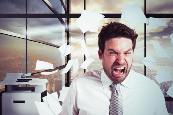 El estr&eacute;s te puede llevar a perder el control