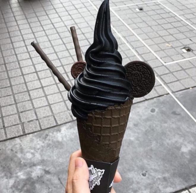 La glace noire