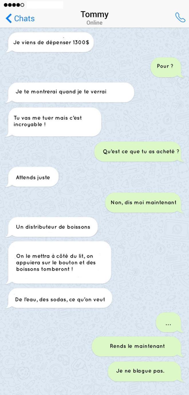 Faire des achats inutiles