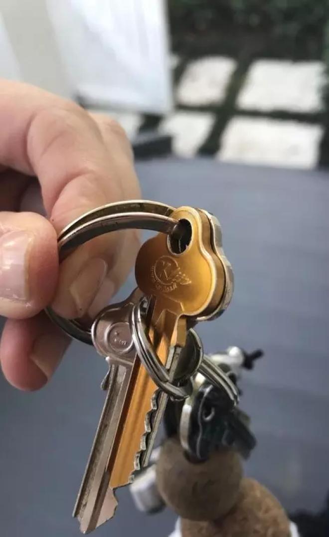 Quand vos clefs se coincent comme &ccedil;a