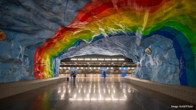 Stockholm Metro Stations - Stockholm, Sweden