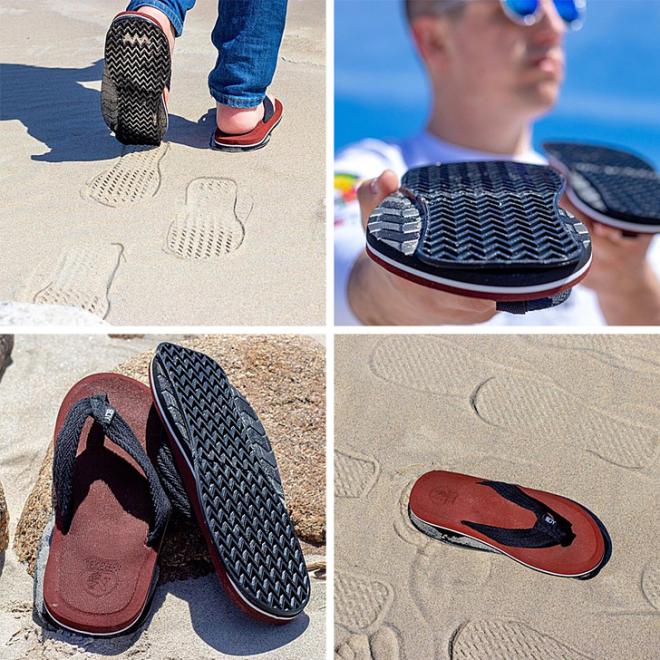 Les tongs double sens