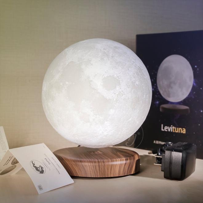 L&aacute;mpara de luna flotante magn&eacute;tica Atilim