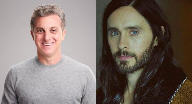 Luciano Huck e Jared Leto 