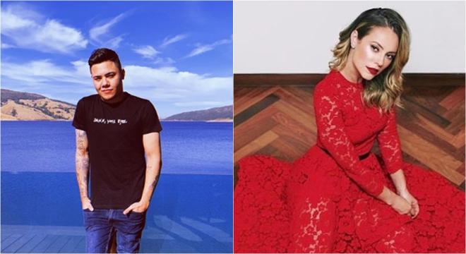 Felipe Ara&uacute;jo por Paolla Oliveira