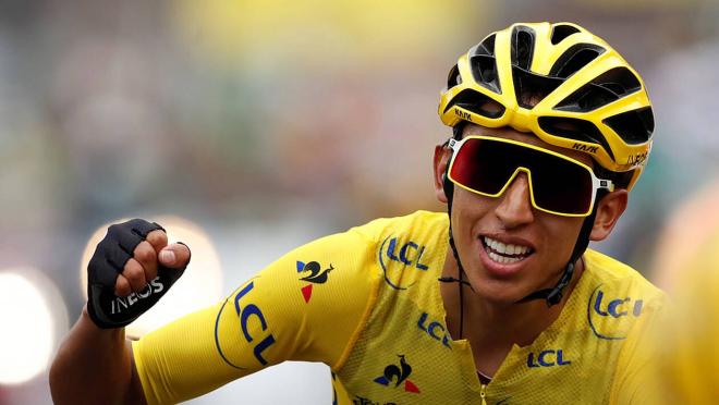 Maillot jaune : Egan Bernal (Ineos)