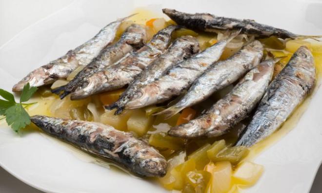 Las sardinas en conserva 