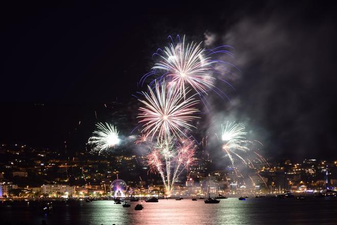 I fuochi d'artificio per il 15 agosto