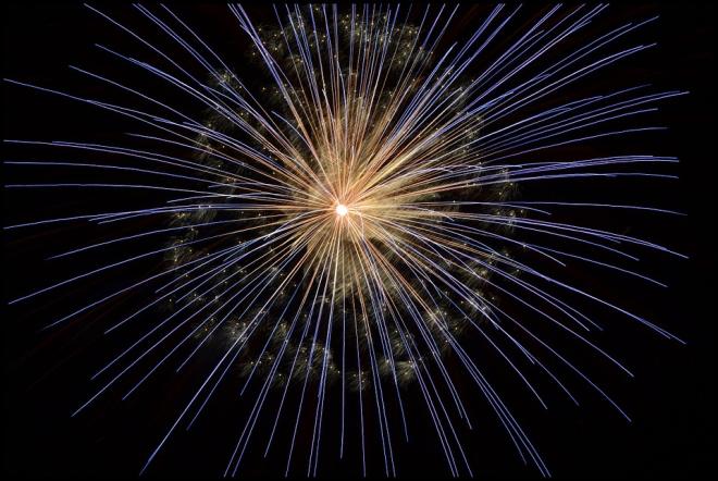 Festa e fuochi d'artificio