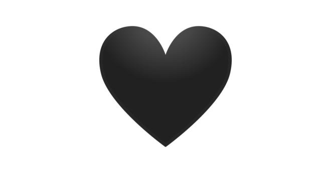 Coraz&oacute;n negro