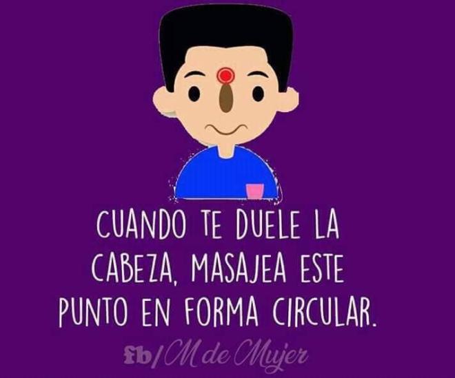 Si te duele la cabeza...