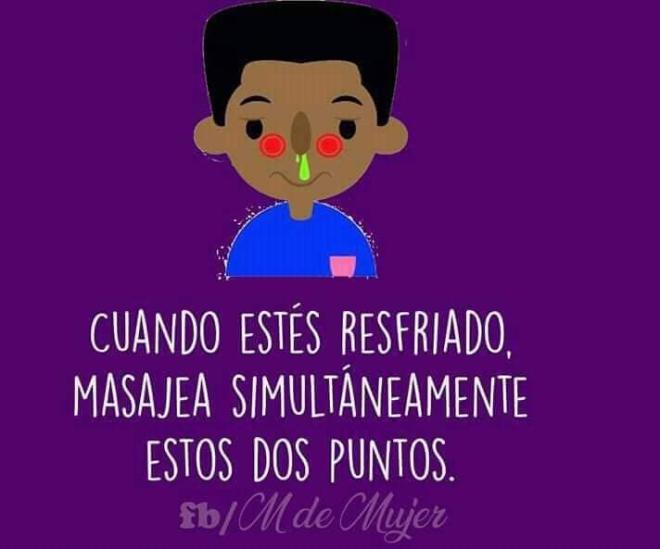 En caso de resfriado...