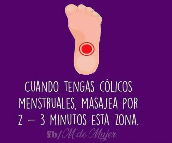 Por los c&oacute;licos menstruales...