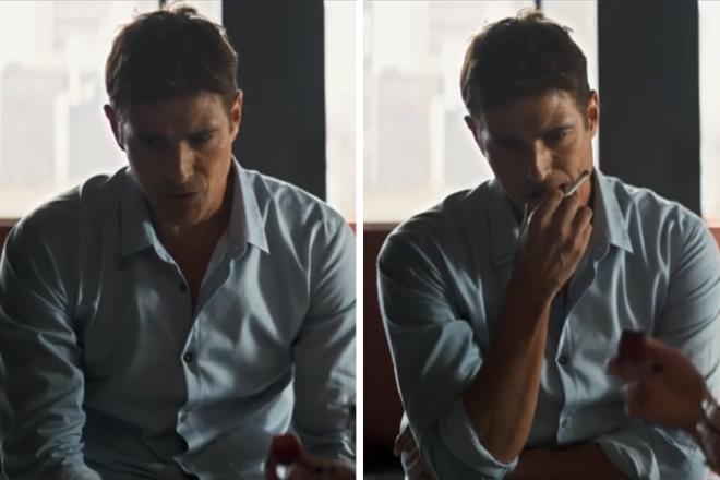 O cigarro apagado de R&eacute;gis