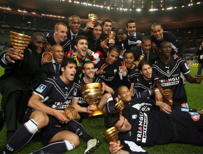 Bordeaux (3 titres, 6 finales)