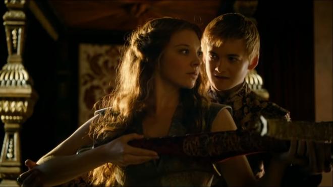 Joffrey, his crossbow, and Margaery