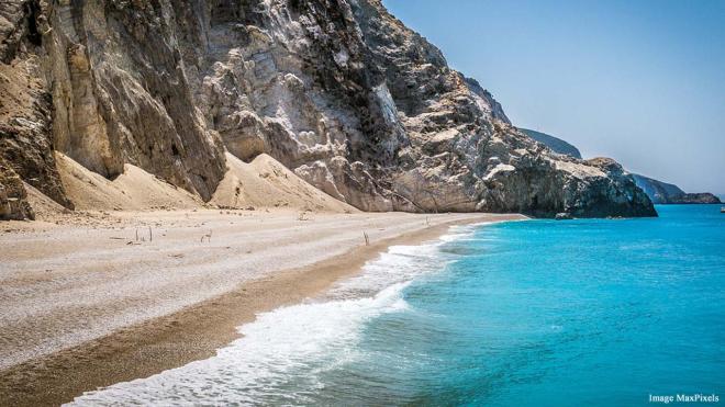 Antikythera in the Ionian Islands of Greece
