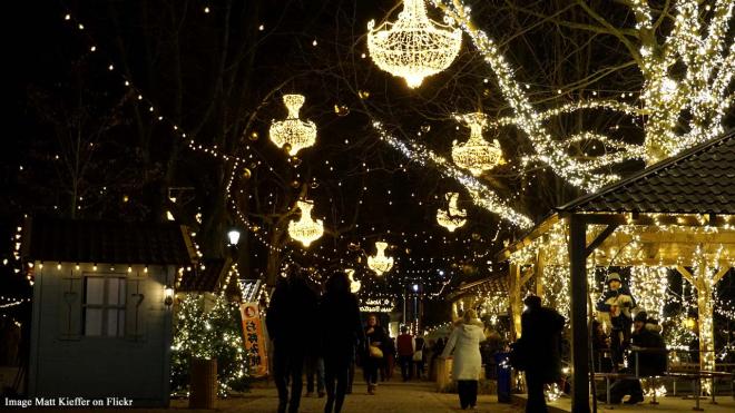 No&euml;l aux Bastions in Parc des Bastions, Geneva
