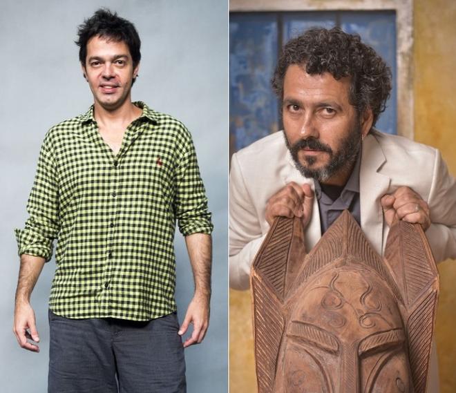 Bruno Mazzeo e Marcos Palmeira