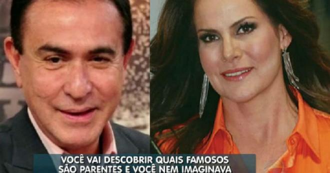 Amaury Junior e Renata Ceribelli