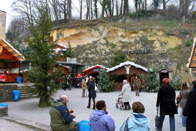 Velvet Cave Christmas Market, Valkenburg, Netherlands.