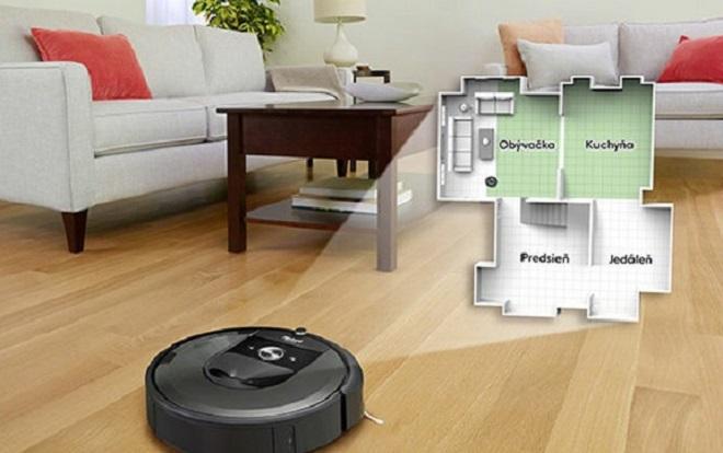 Il robot comunica con la casa