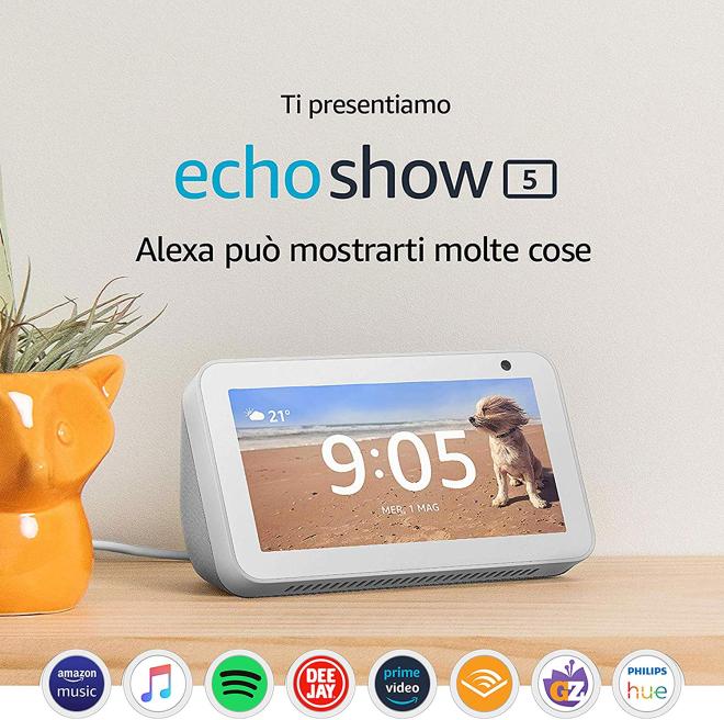 Echo Show 5 bianco