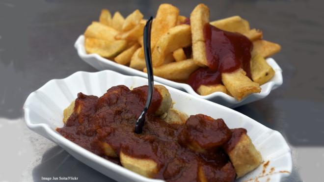 Berlin, Germany - Currywurst