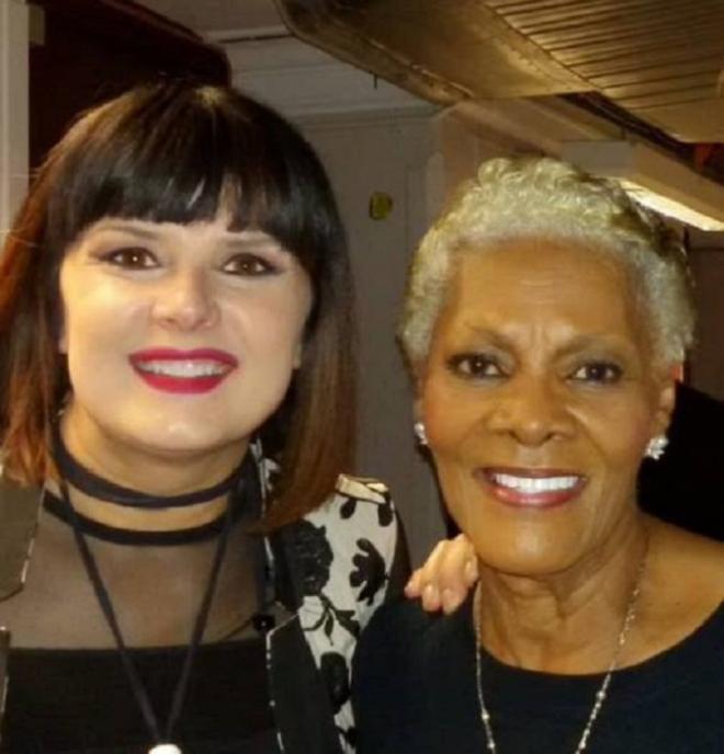 Silvia Mezzanotte e Dionne Warwick