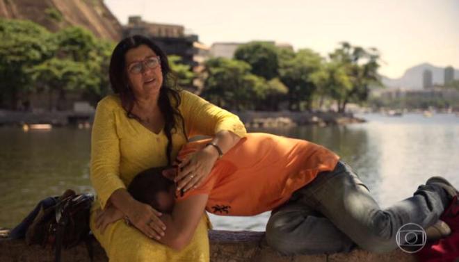 Cena em que Lurdes contou para Sandro que n&atilde;o era sua m&atilde;e biol&oacute;gica