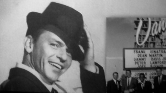 Il grande cantante Frank Sinatra