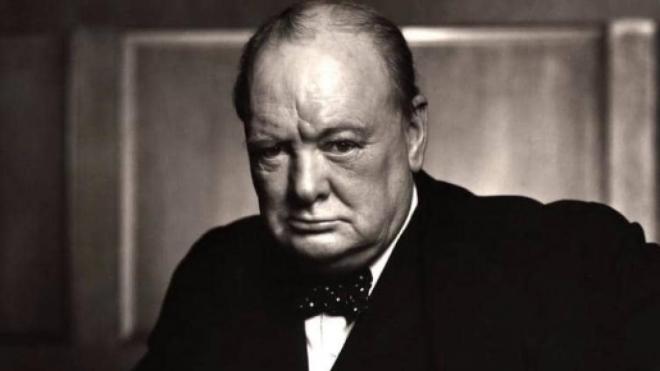 Lo statista Winston Churchill