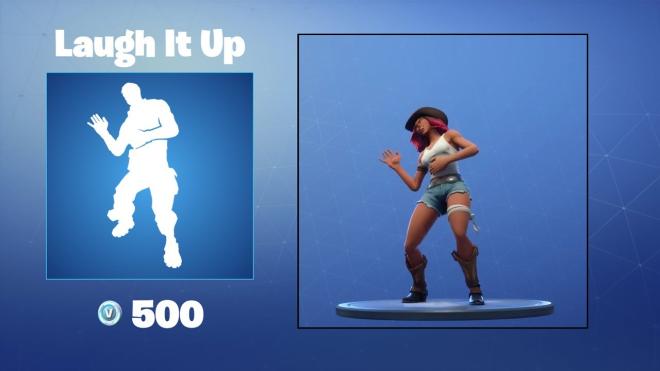 Laugh It Up Emote