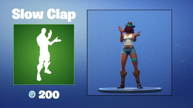 Slow Clap Emote