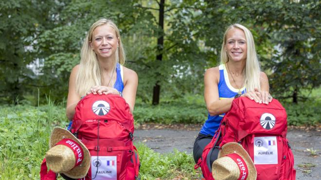 Pauline et Aur&eacute;lie, les Lilloises au rendez-vous