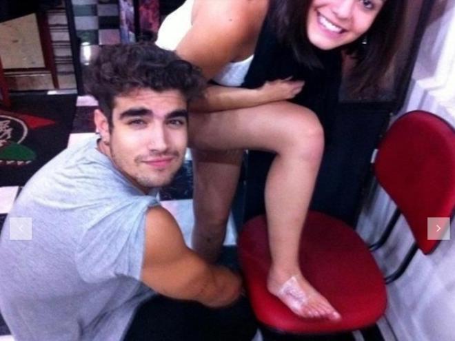 Giovanna Lancelotti e Caio Castro 