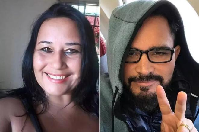 Luciano Camargo e Cleo Loyola