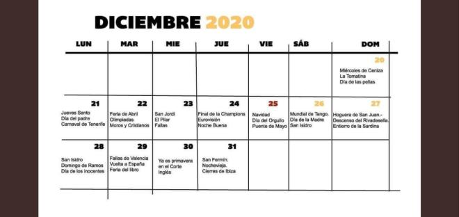 Diciembre de 2020