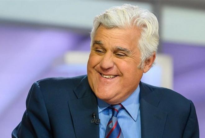 Il conduttore televisivo Jay Leno