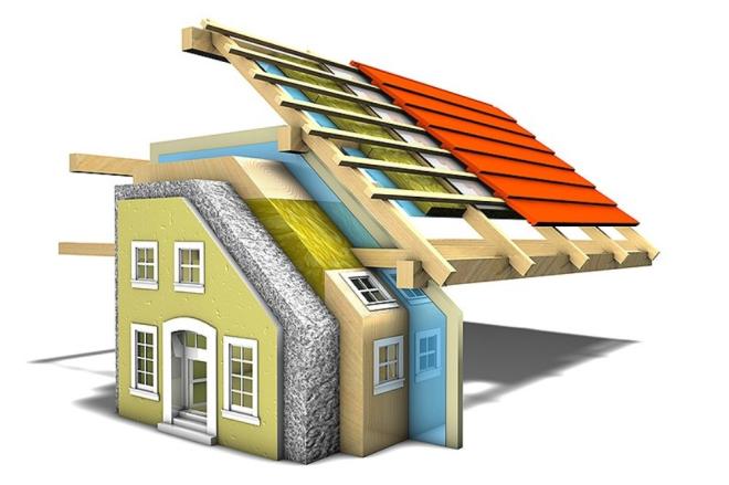Curare l&rsquo;isolamento termico del tetto e dei muri esterni