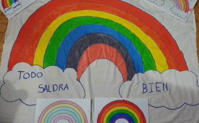 Murales en la ventana