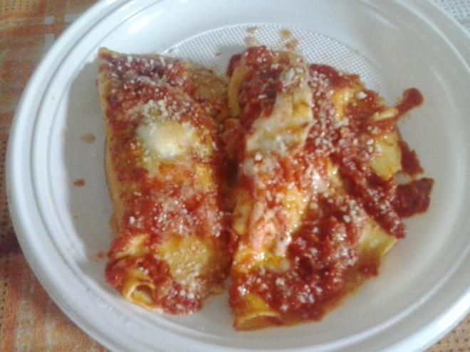 Crepes salate (per 4 persone)