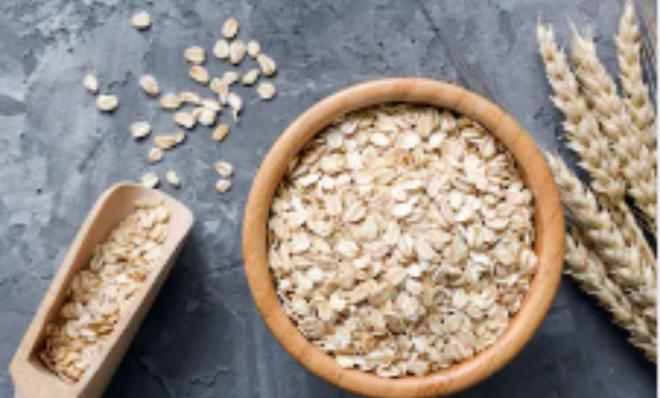 Aveia &eacute; fonte de fibras 